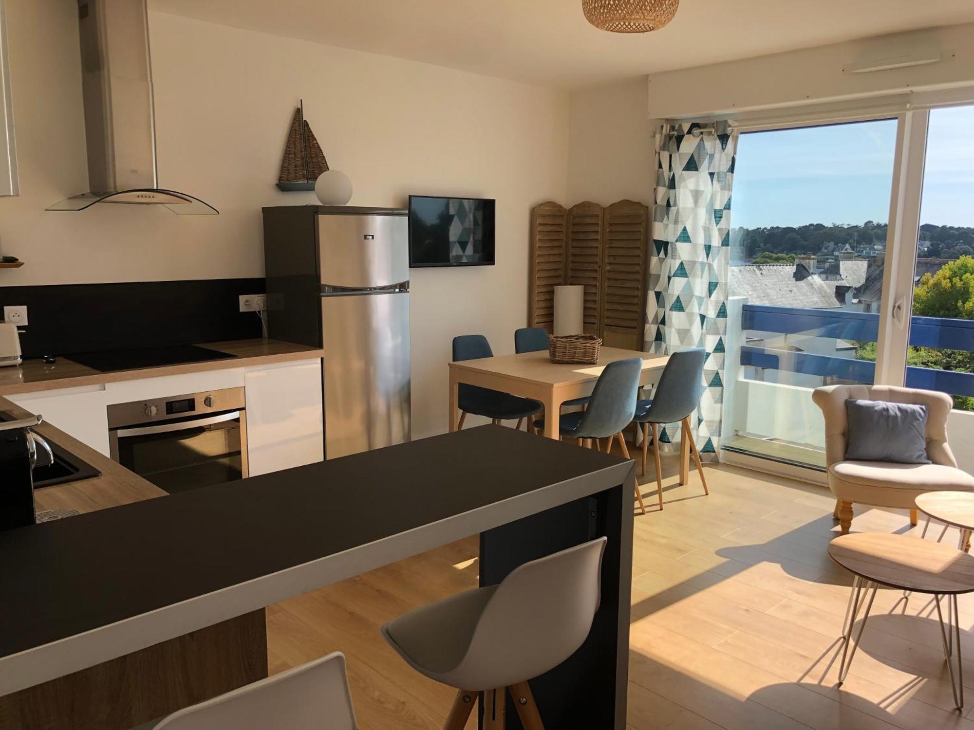 Appartement Vue Mer Benodet Bagian luar foto